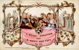 Image of first commercial Christmas card