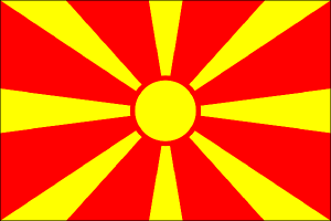 Macedonia country flag