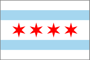 Chicago state flag