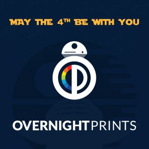 May the 4th Overnight Prints Logo Redesign Idea