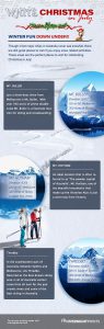 christmas in july down under skiing australia celebration infographic