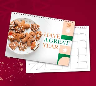 Personalisierte Kalender als Weihnachtsgeschenk