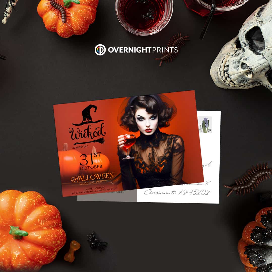 Halloween Postkarten